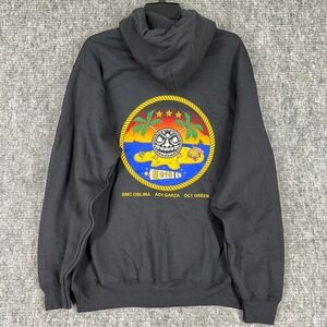 US Navy Hoodie Mens L Naval Military United States 918 BMC AO1 DC1 Asia Pacific